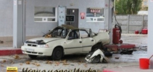 ЧП Симферополь - взрыв газового баллона