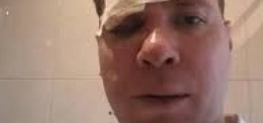 Симферополь - американский агент получил в глаз, пропагандируя майдан