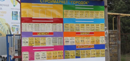 Магазины одежды, бытовой техники, стройматериалов пгт Черноморское