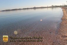 Фото пляжа пгт Черноморское 3