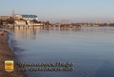 Фото пляжа пгт Черноморское 4