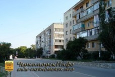 Главная дорога в пгт Черноморское - улица Кирова