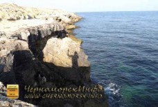 Пляж Крым Черноморское Рэбзик