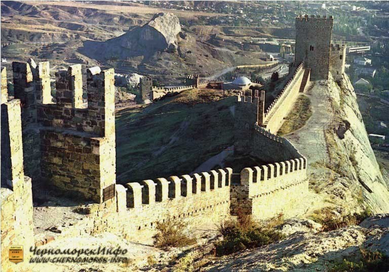 Онлайн Вэб камера Генуэзская крепость