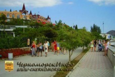 Онлайн Вэб камера набережная Судак