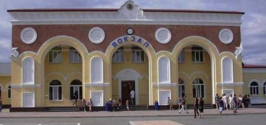 Веб камера установлена в городе Евпатория ЖД Вокзал