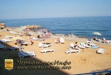 Веб камера онлайн Алушта Семидворье "да Васко" пляж
