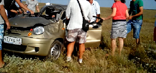 Нелепое дтп трасса Евпатория Черноморское 19.07.2014