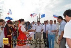 Владимир Константинов визит Черноморский район, константинов владимир, глава крыма, председатель кабмина крыма, поездка константинова в черноморский район