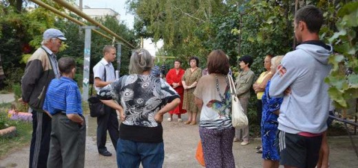 Илья Донченко - встреча жителей поселка Раздольное