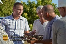 Встреча жителей села Медведево Черноморского района