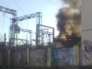 ЧП жители Симферополя остались без электричества