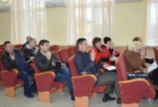 Заседание Черноморского районного совета