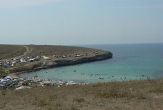 Бухта Кипчак Тарханкут