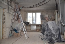 Ход ремонтных работ проверил Володько