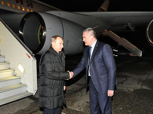 Открытие первого энергомоста Крыма