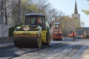Ремонт дорог продолжается
