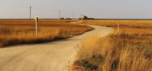 На краю земли Бакальская коса - авторское видео
