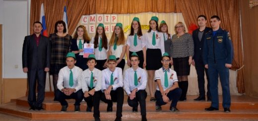 Смотр строя и песни "Статен в строю - силен в бою"