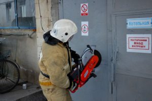 Завод продтоваров - прошли пожарно-тактические учения