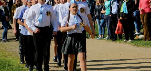 Состоялась военно спортивная игра среди учащихся