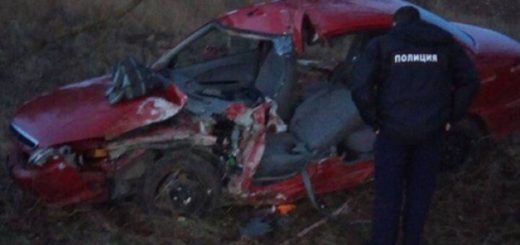 Под Черноморском Kia Rio столкнулась с деревом