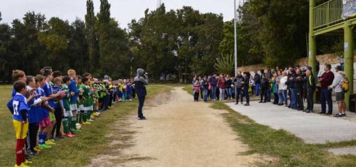 Открытие детского турнира по футболу