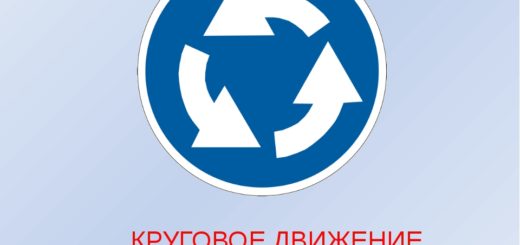 Как правильно проезжать крымские перекрёстки точнее кольца