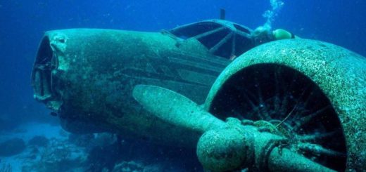 Археологи обнаружили затонувший немецкий бомбардировщик