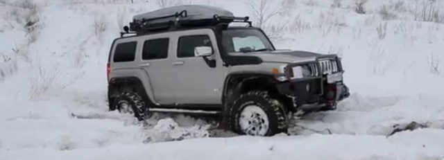 только увидели снежок и все попрыгали в кювет
