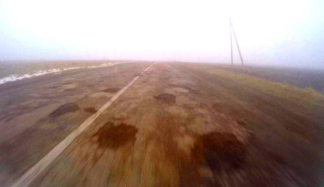  Дорога просто уничтожена и требует срочного ремонта