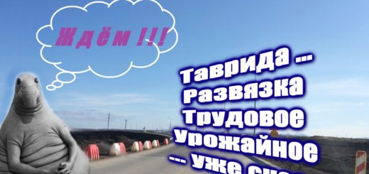 Главный участок трассы Таврида Развязка Трудовое Урожайное