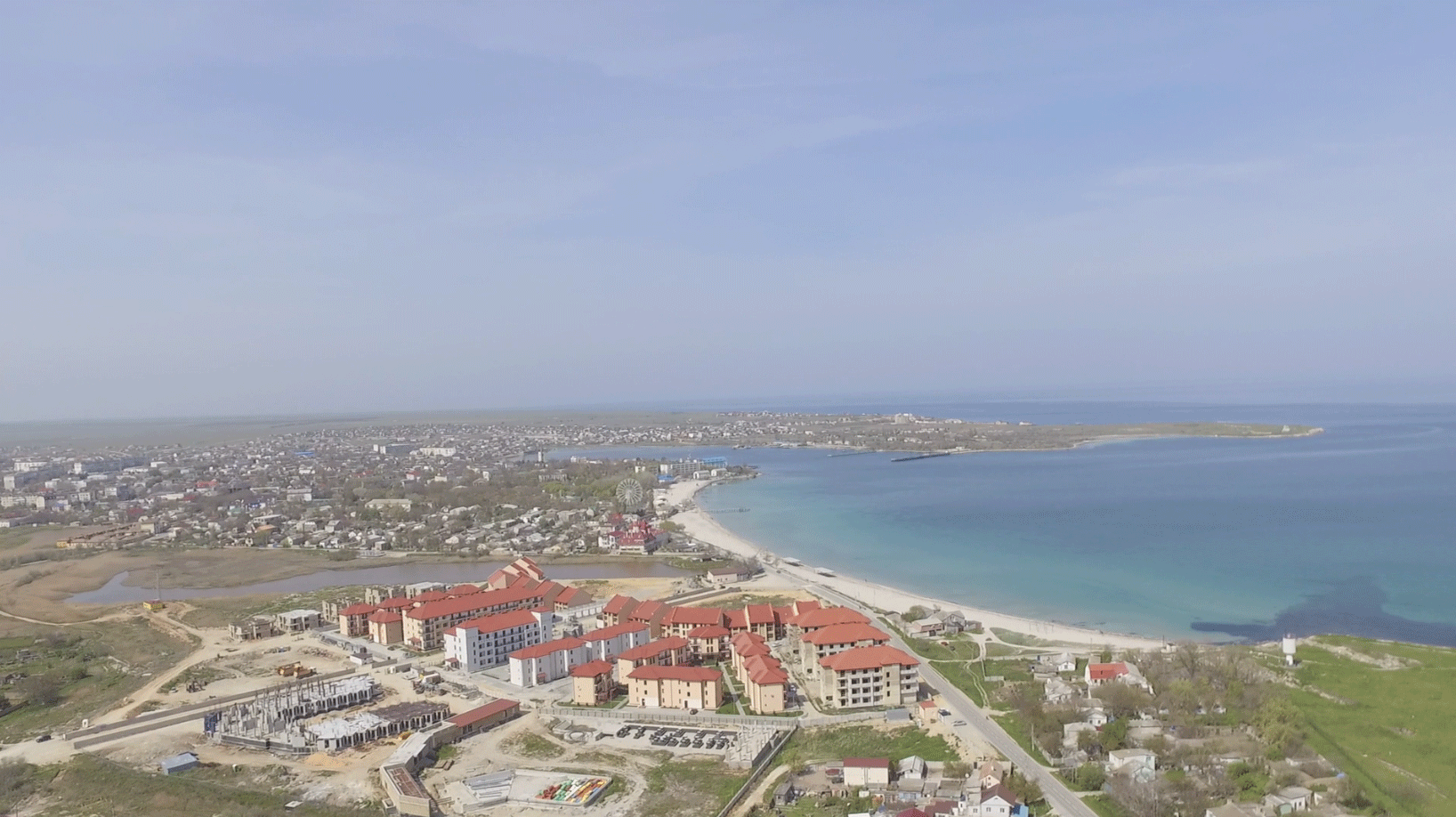 Черноморское с высоты птичьего полета