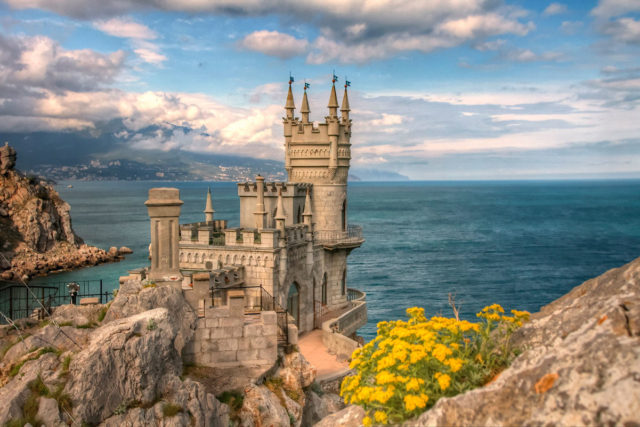 Ласточкино Гнездо Крым прогулка на пароходе до Ялты