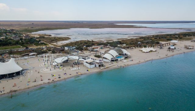 Вид с высоты птичьего полёта Поповка Z CITY Казантип