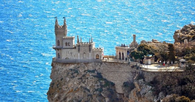 Ласточкино Гнездо Крым прогулка на пароходе до Ялты