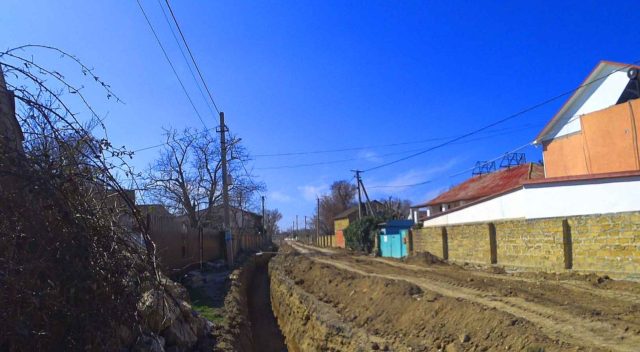 Оленевка центральная дорога вдоль лимана и объездная Что происходит