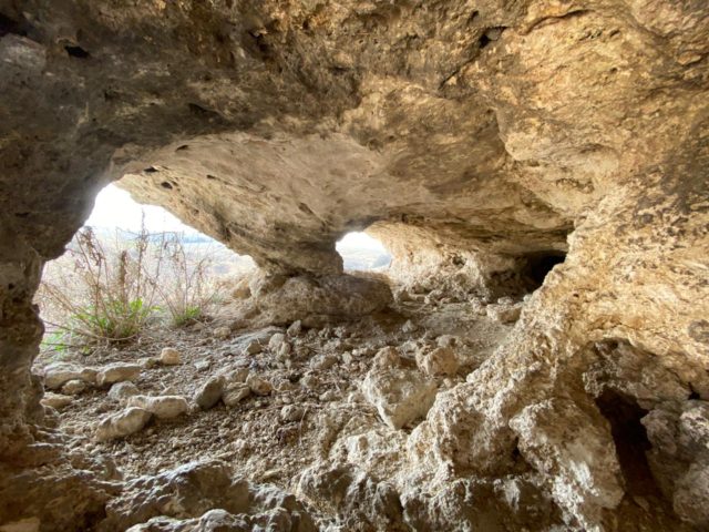 Западный Крым Урочище Пески Русло древней реки Штольни