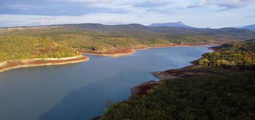 Вода Крыма одно из самых глубоководных Партизанское водохранилище
